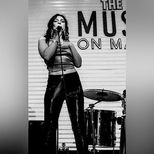 Express Black Leather Pants Small Skinny